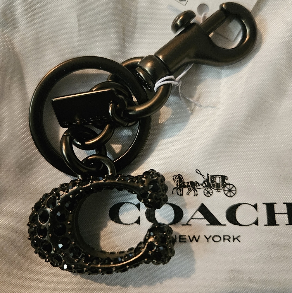 Coach charm